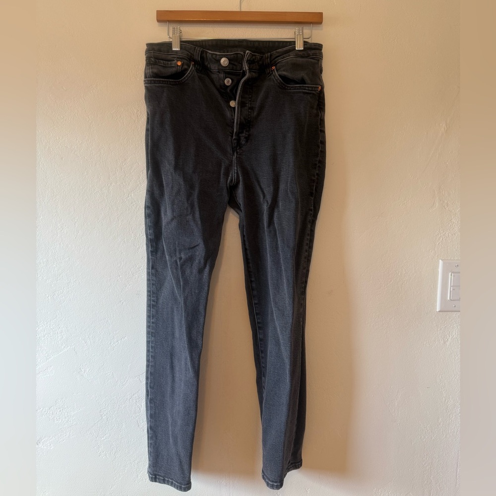 & Denim (H&M) High Rise Mom Jeans